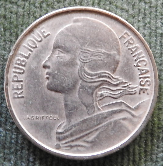 French 1967 10 Centimes Coin - Circulated