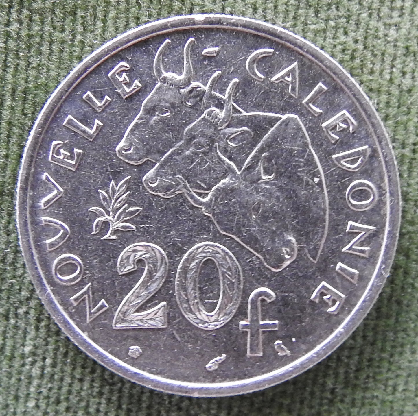 French 1967 20 Franc Coin
