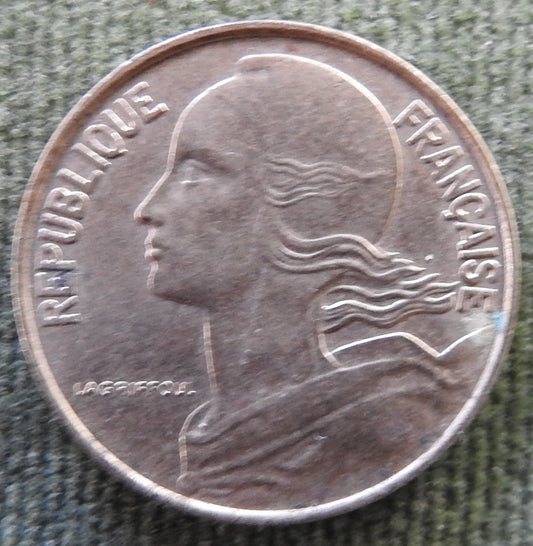 French 1975 10 Centimes Coin - Circulated