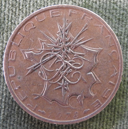 French 1978 10 Franc Coin - Circulated