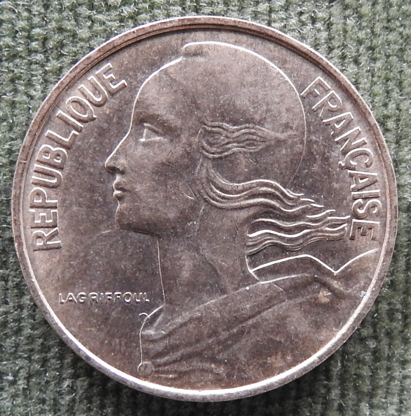 French 1981 10 Centimes Coin - Circulated