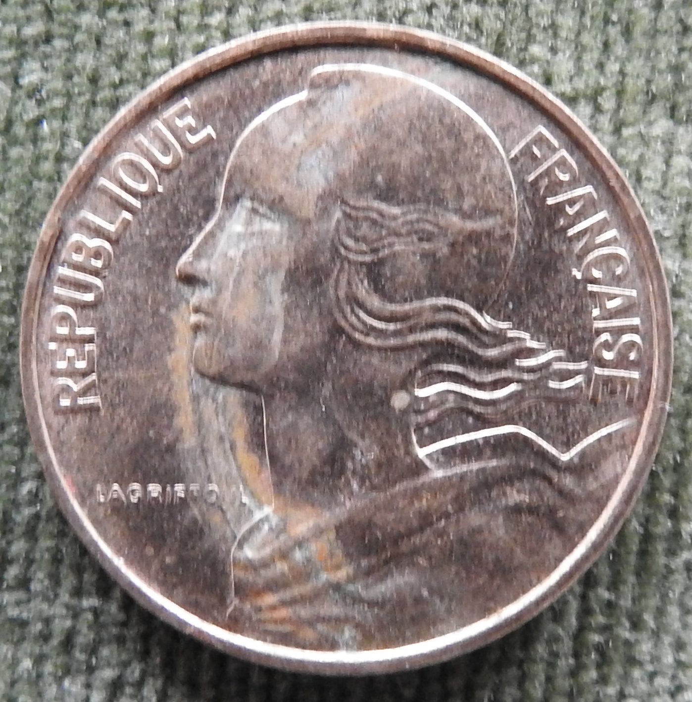 French 1982 10 Centimes Coin - Circulated