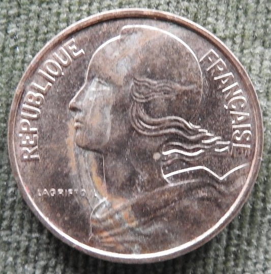French 1982 10 Centimes Coin - Circulated