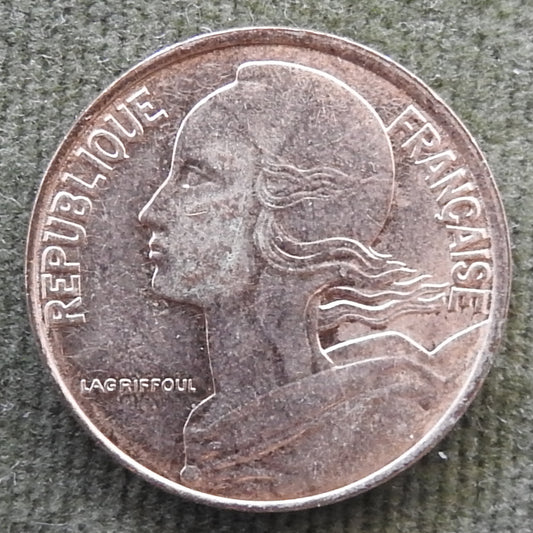 French 1997 10 Centimes Coin