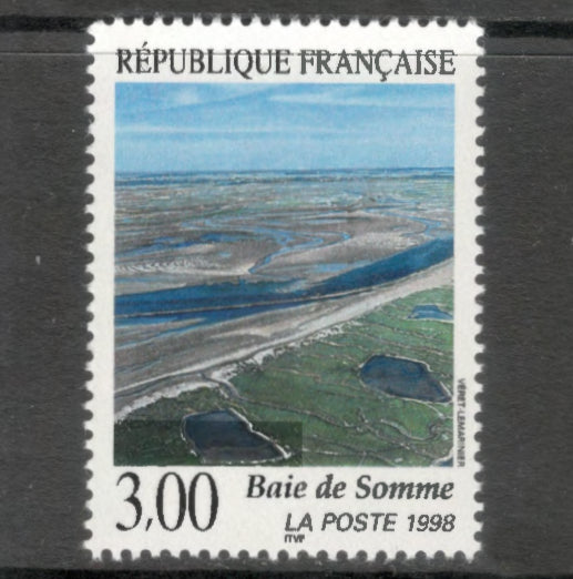 France 1998 3.00 Franc Baie de Somme Tourism Multicoloured Stamp