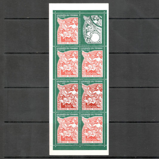 France 1998 3.00 Franc The Day of Stamps Multicoloured Stamp Booklet