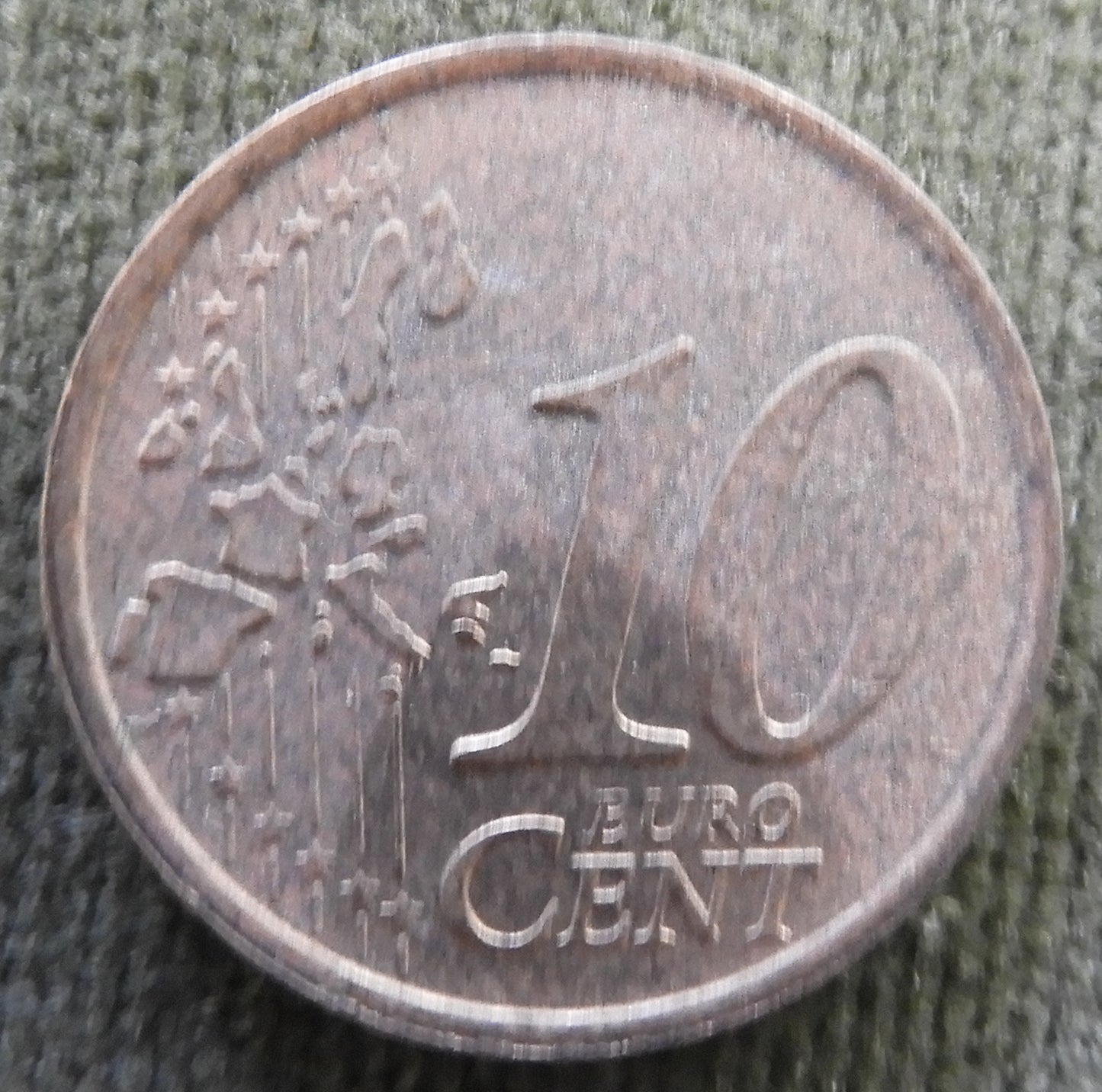 French 2002 10 Euro Cent Coin