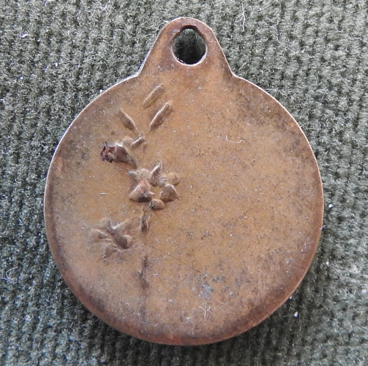 French Saint Francis Of Assisi Catholic Medallion