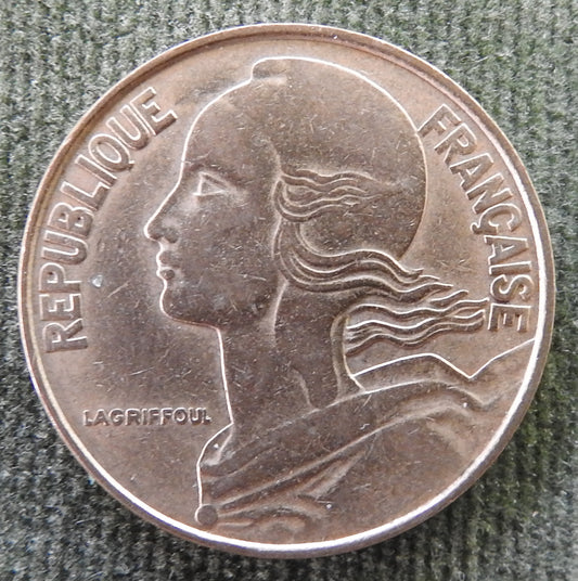 French 1974 20 Centimes Coin - Circulated