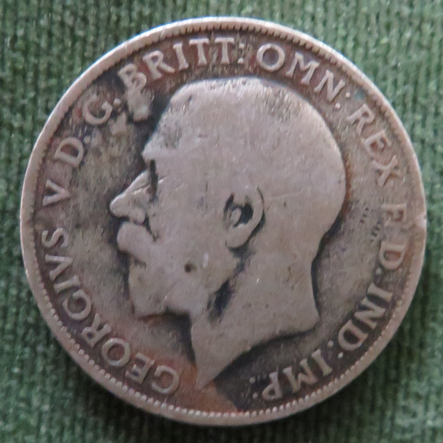 GB England 1921 Florin Coin - F