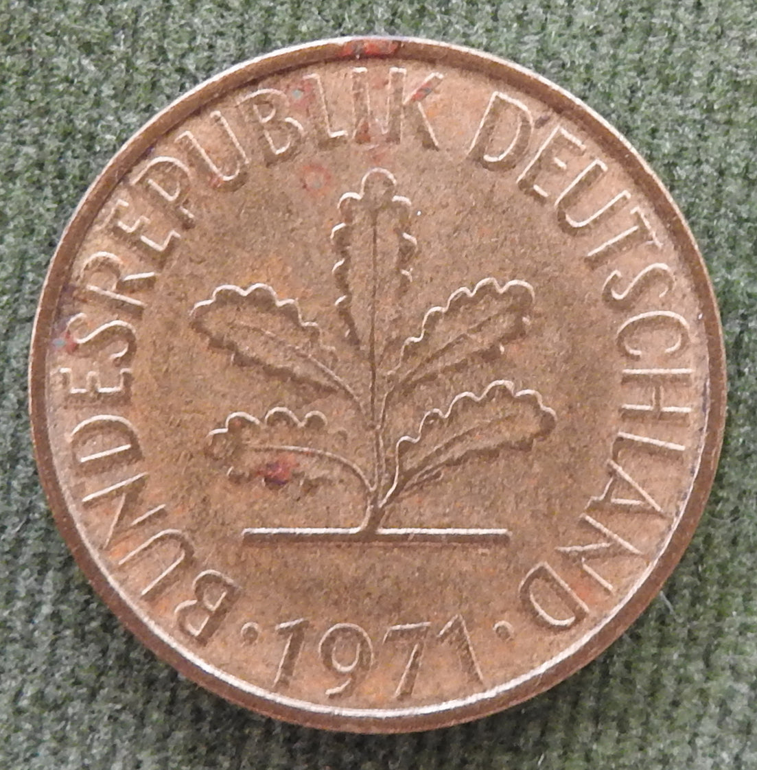 Germany 1971 F 10 Pfennig Coin