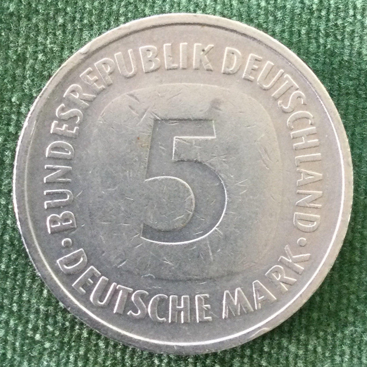 Germany 1981 D 5 Deutsche Mark Coin