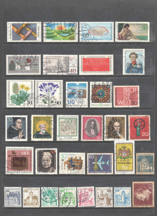 German Stamps Mixed & Compiled Bulk Group 2 - Cancelled