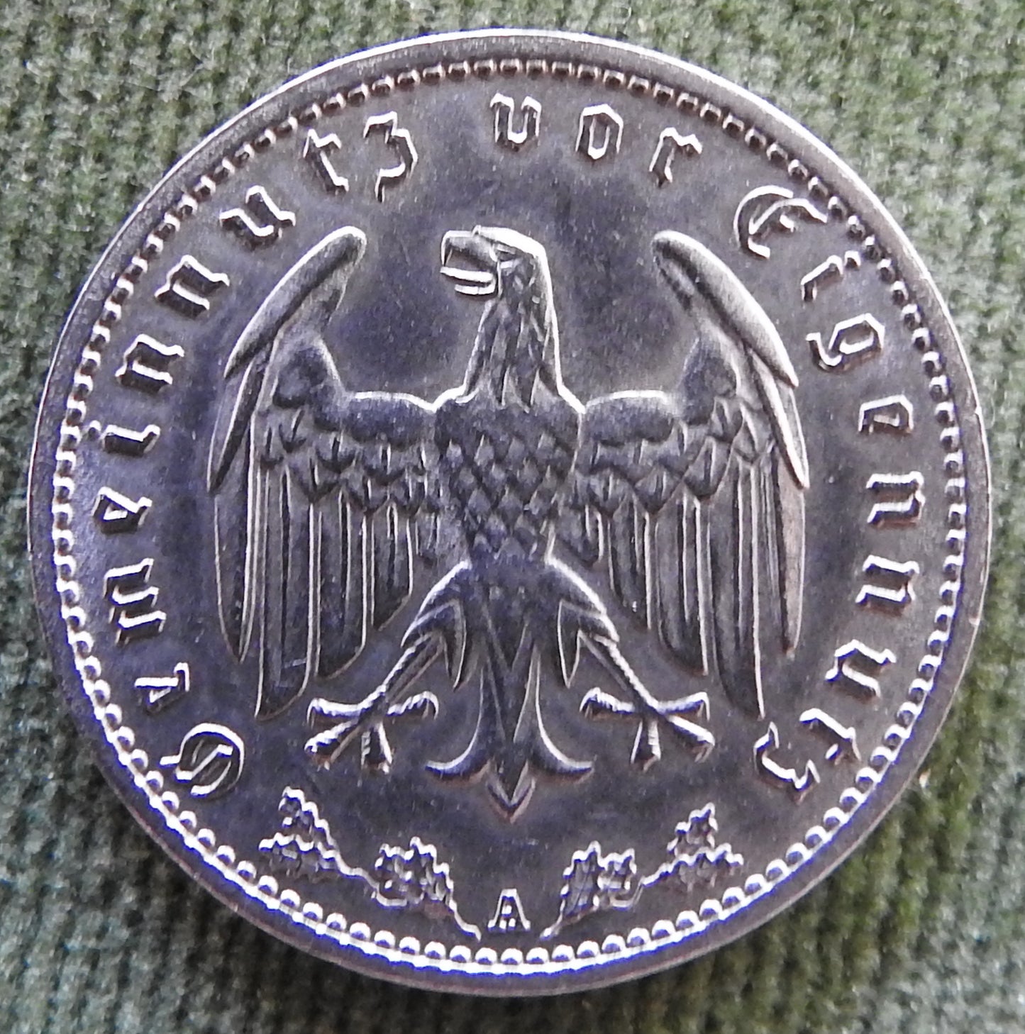 Germany 1937 A 1 Reichsmark Coin - Circulated