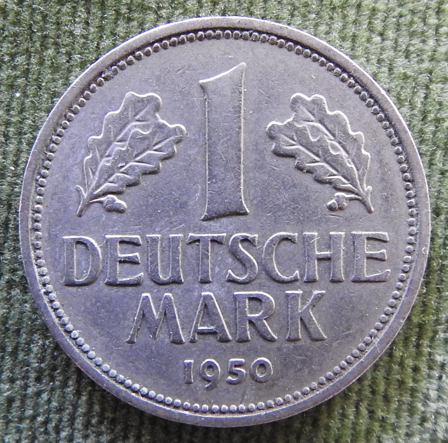 Germany 1950 F 1 Deutsche Mark Coin - Circulated