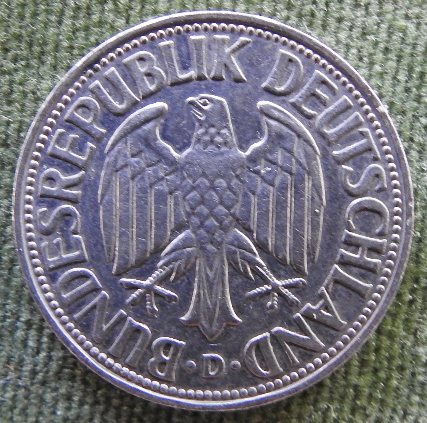 Germany 1960 D 1 Deutsche Mark Coin - Circulated