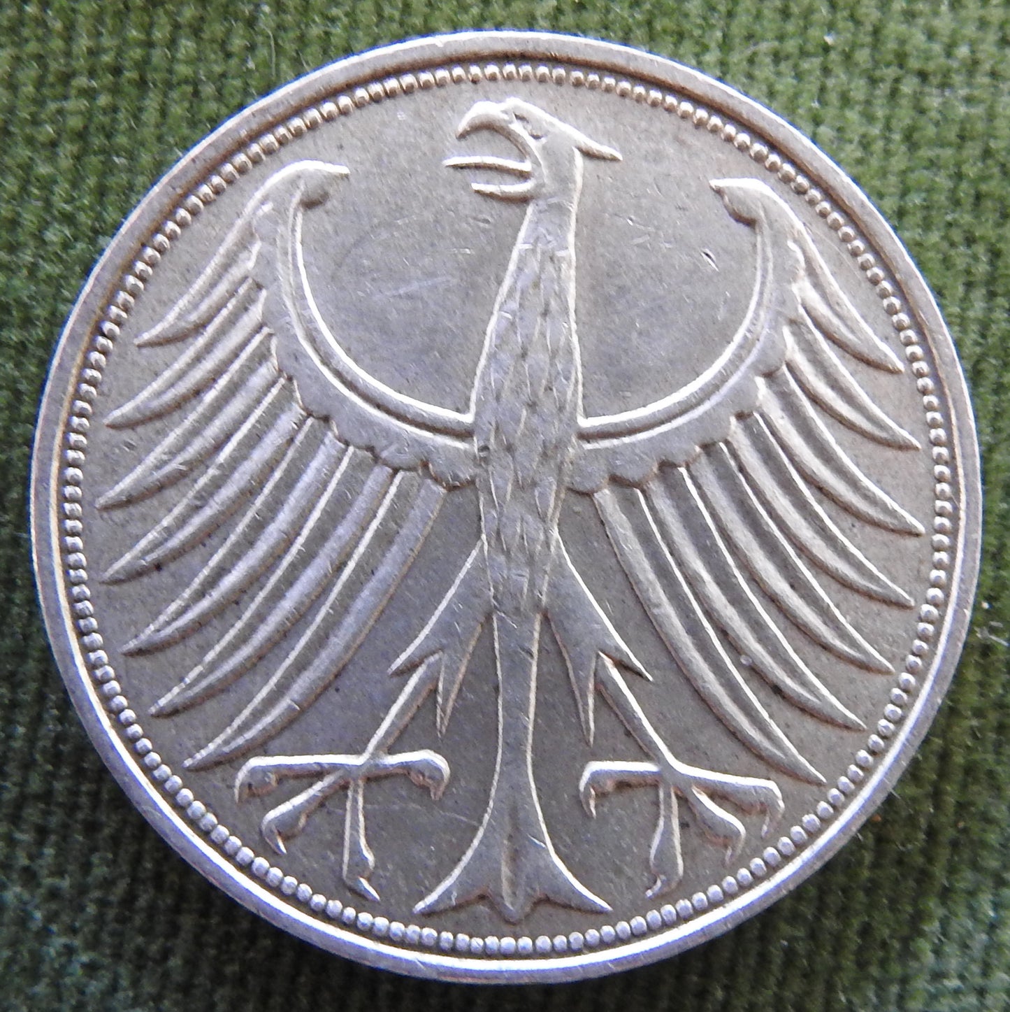 Germany 1971 J 5 Deutsche Mark Coin - Circulated