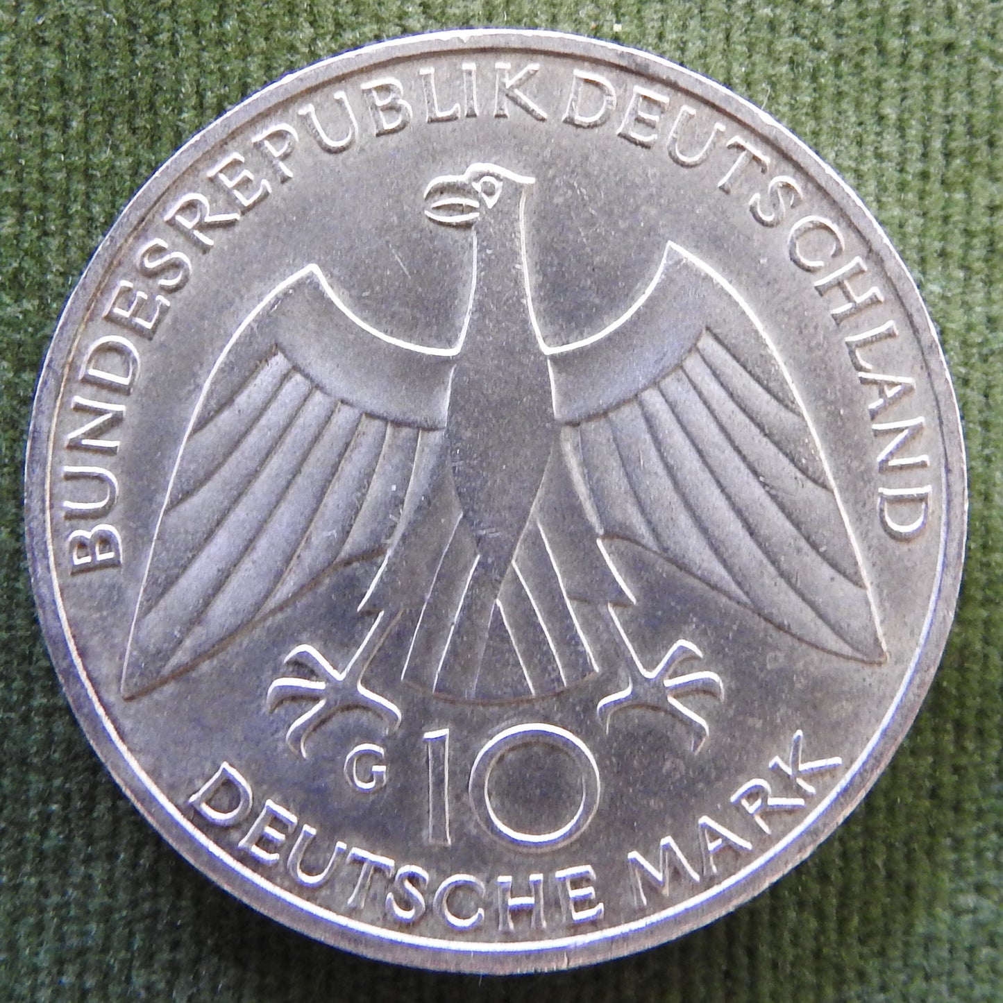 Germany 1972 G 10 Deutsche Mark Silver Coin Munich Olympic Games - Circulated