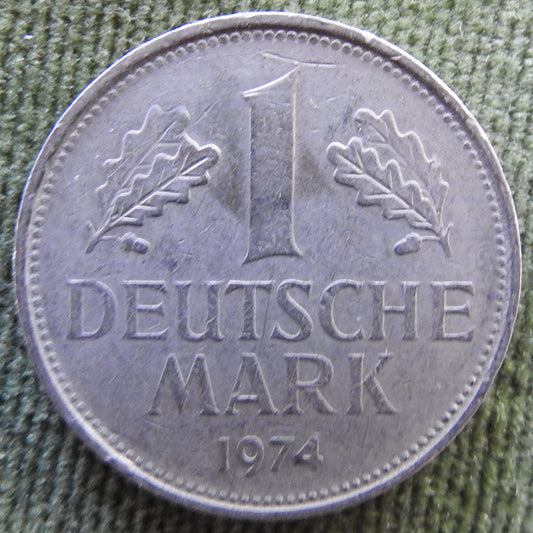 Germany 1974 F 1 Deutsche Mark Coin - Circulated