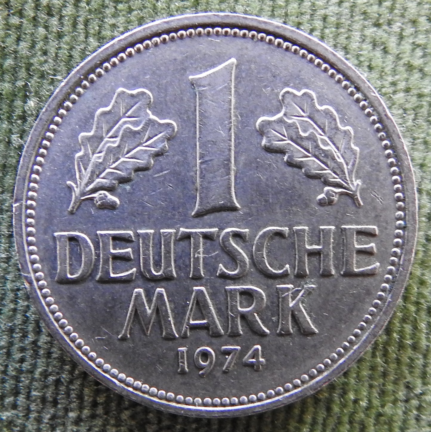 Germany 1974 J 1 Deutsche Mark Coin - Circulated