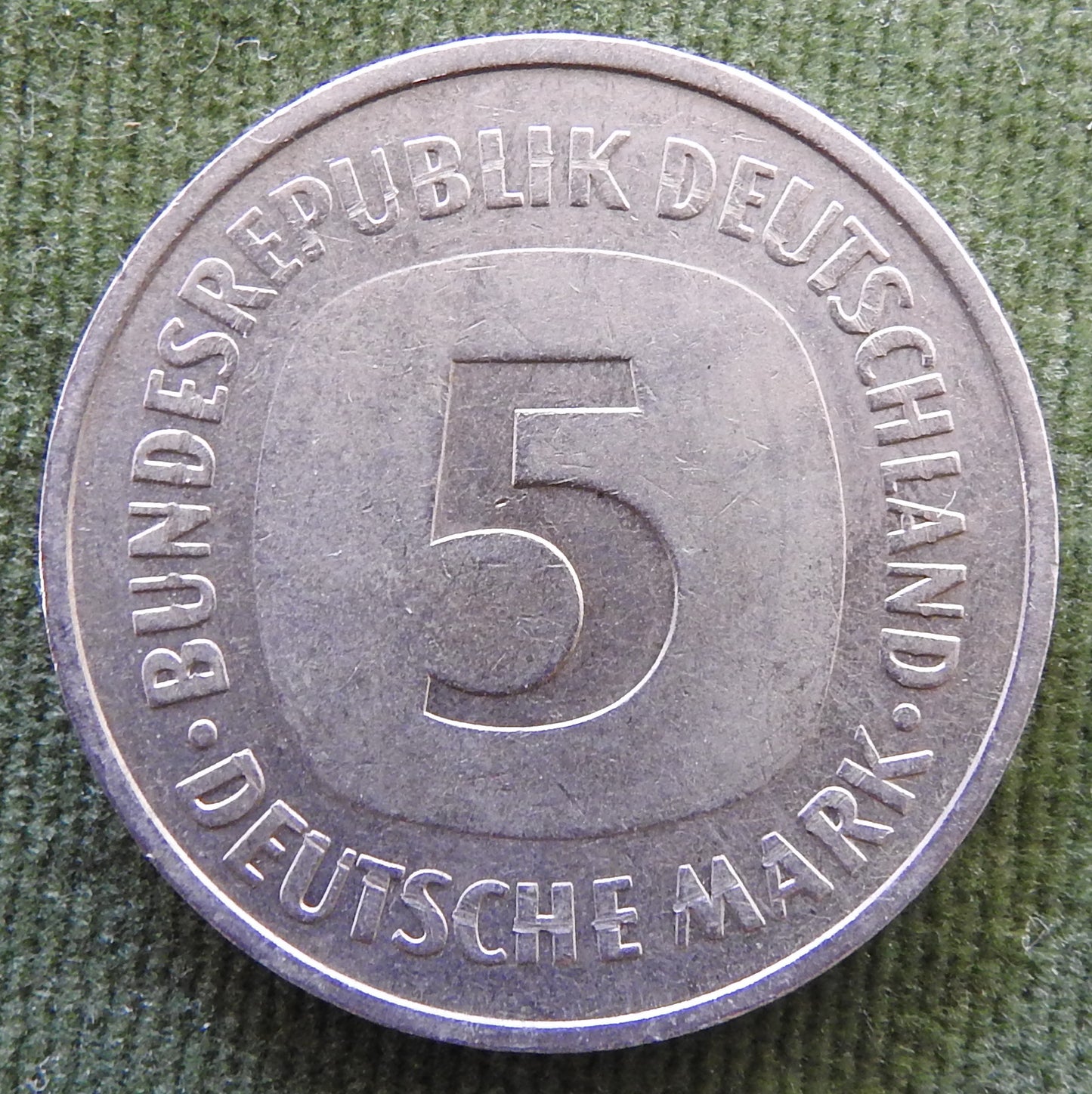 Germany 1976 G 5 Deutsche Mark Coin - Circulated