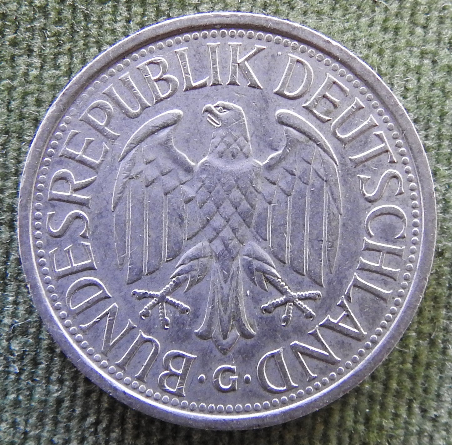 Germany 1979 G 1 Deutsche Mark Coin - Circulated