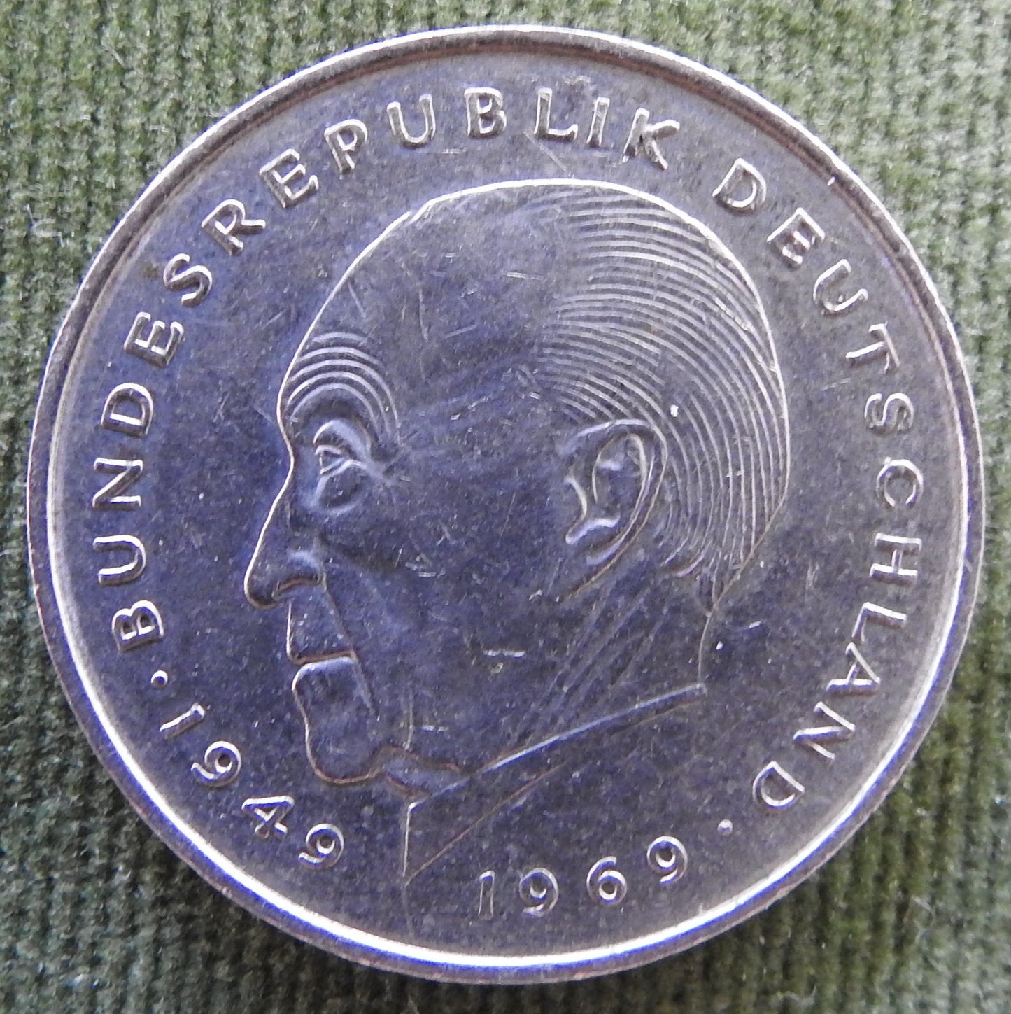 Germany 1986 J 2 Deutsche Mark Coin