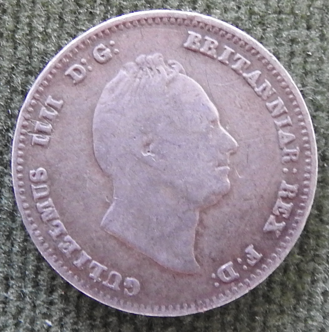United Colony Of Demerary & Essequibo 1836 1/4 Guilder William IV Coin Guyana