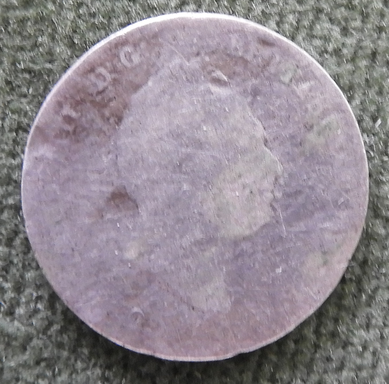 British Guyana 1836 1/4 Guilder William IV Coin Guyana