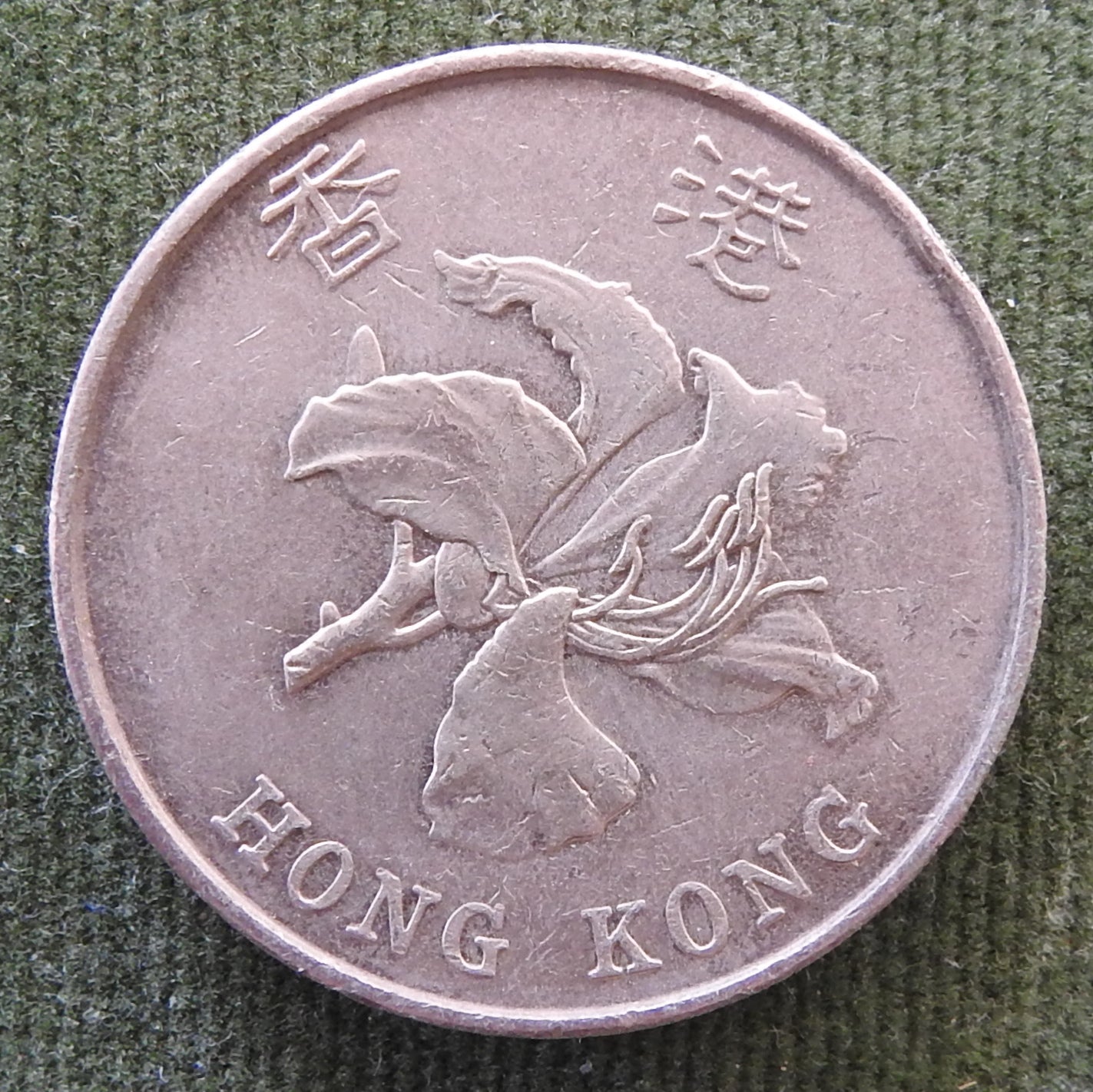 Hong Kong 1993 5 Dollar Queen Elizabeth II Coin