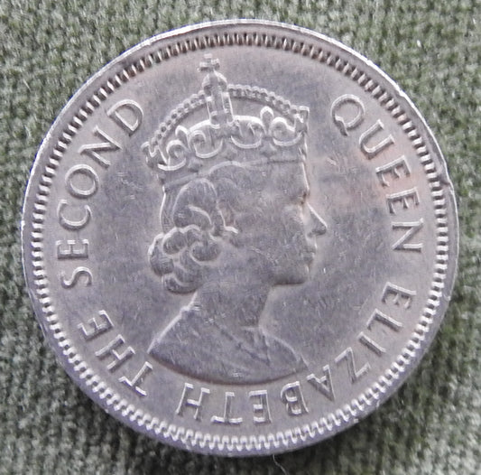 Hong Kong 1967 50 Cent Queen Elizabeth II Coin - Circulated
