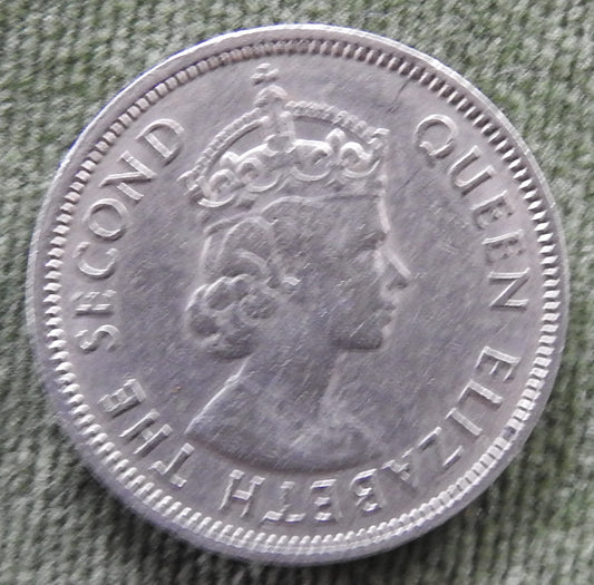 Hong Kong 1972 50 Cent Queen Elizabeth II Coin - Circulated
