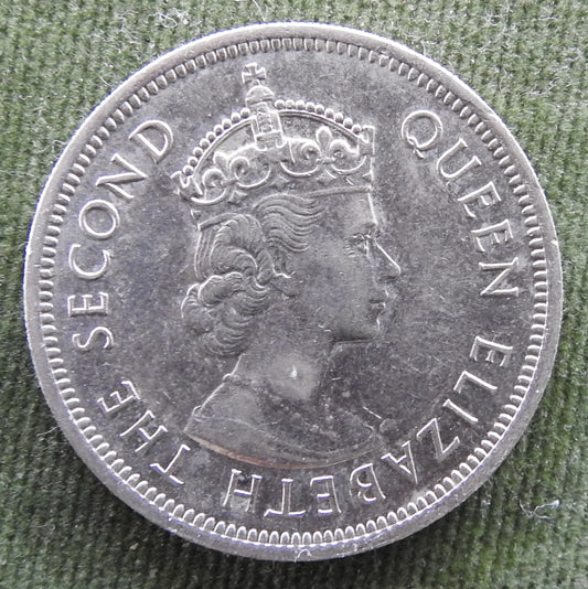 Hong Kong 1974 1 Dollar Queen Elizabeth II Coin