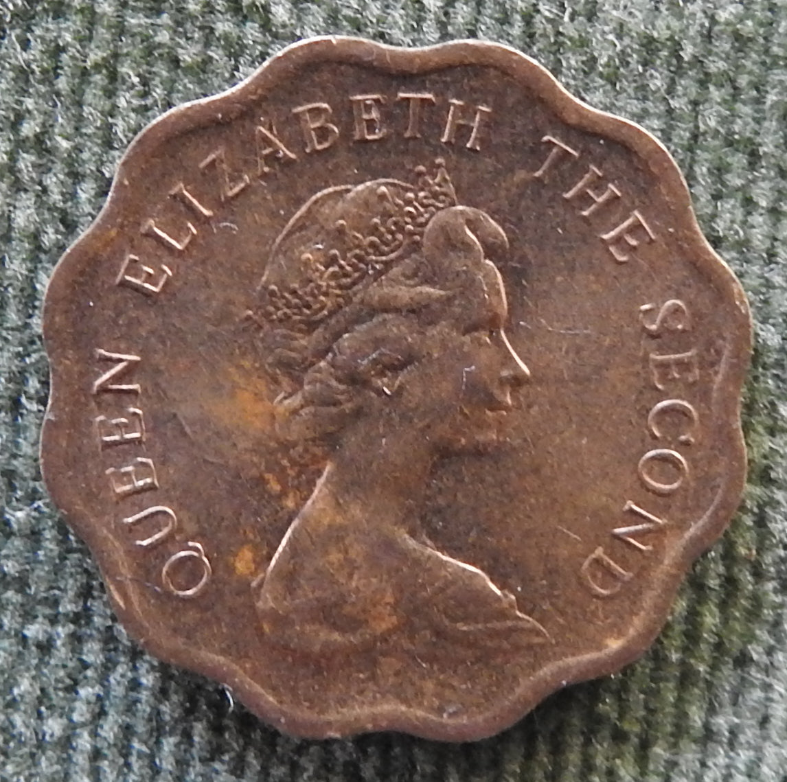 Hong Kong 1978 20 Cent Queen Elizabeth II Coin
