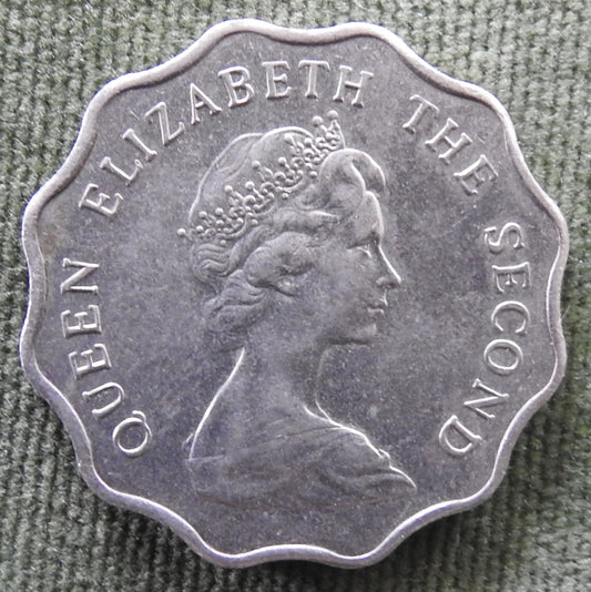 Hong Kong 1979 2 Dollar Queen Elizabeth II Coin - Circulated