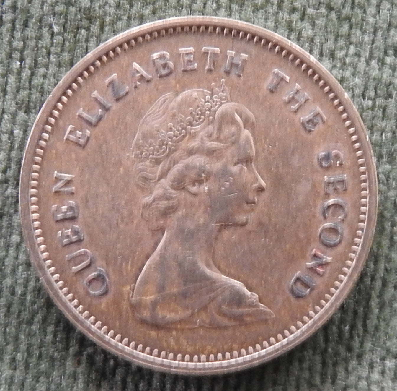 Hong Kong 1979 50 Cent Queen Elizabeth II Coin