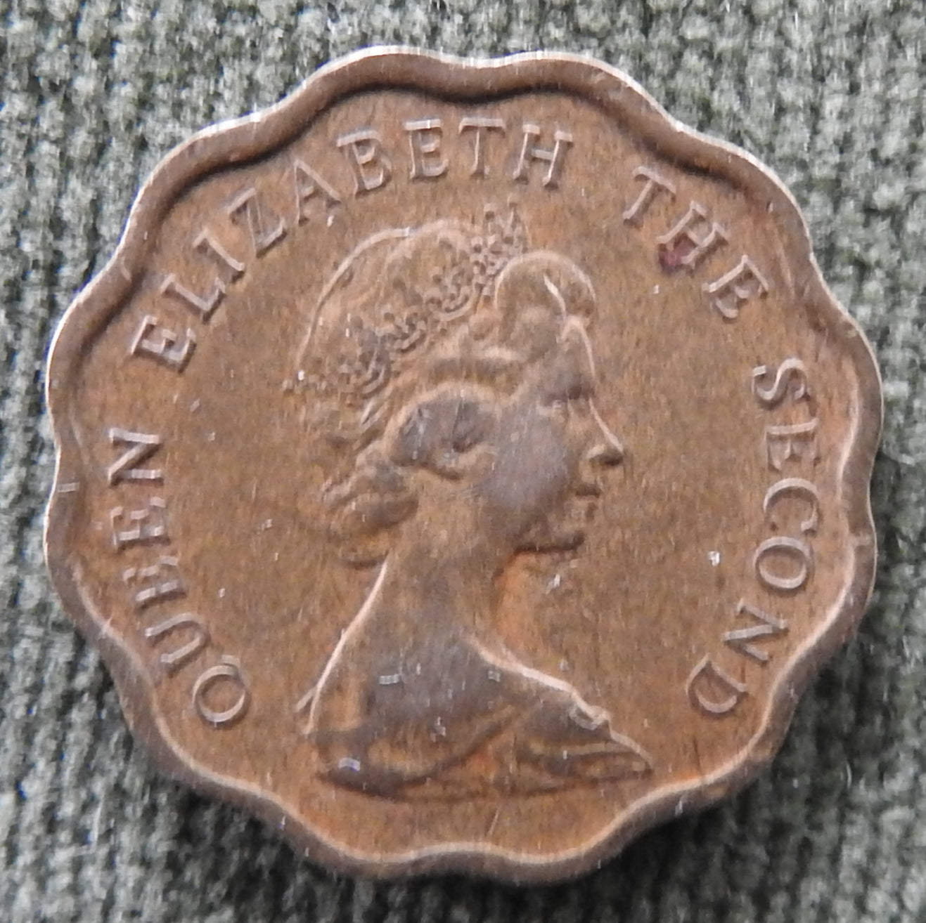 Hong Kong 1983 20 Cent Queen Elizabeth II Coin