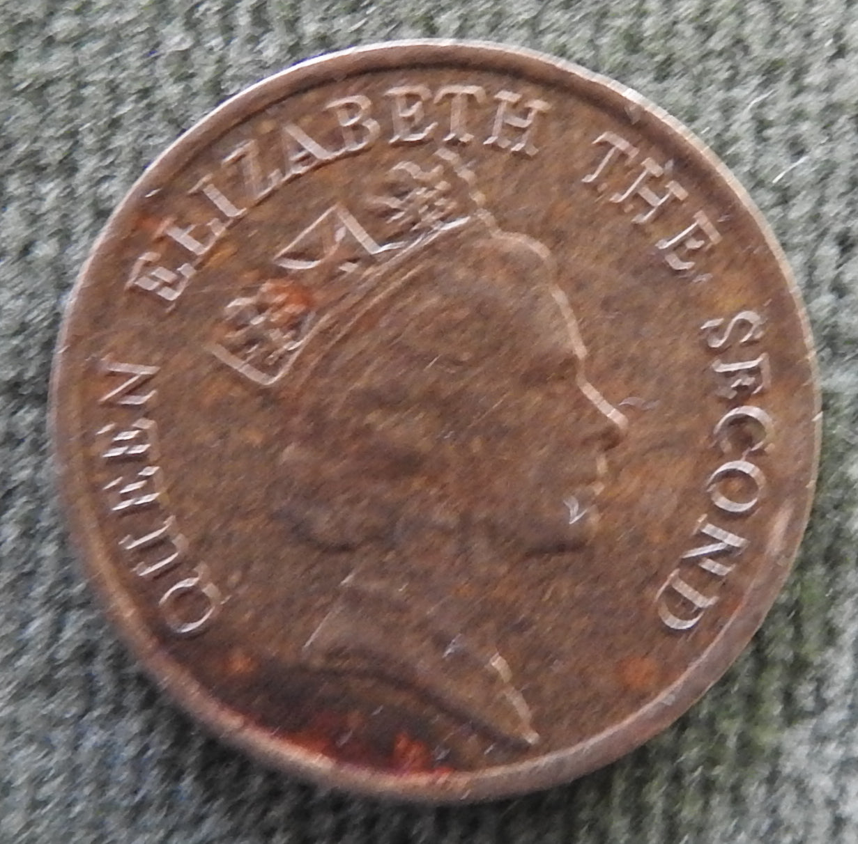 Hong Kong 1990 10 Cent Queen Elizabeth II Coin - Circulated
