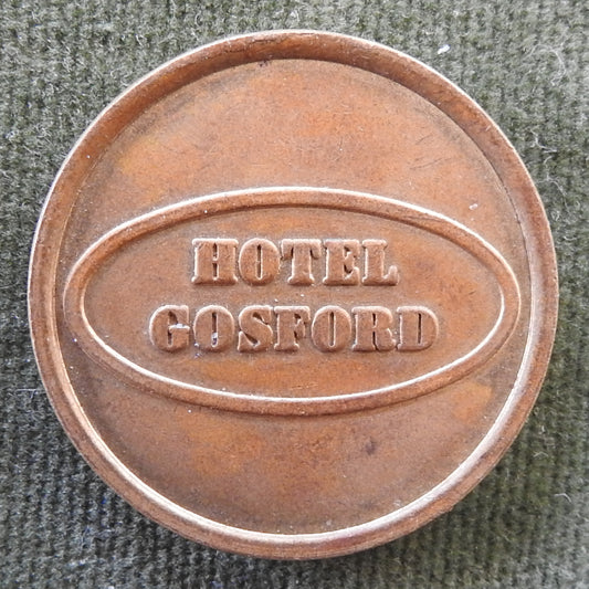 Hotel Gosford $2 Redemption Token