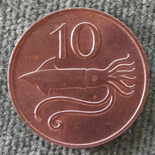 Iceland 1981 10 Tiu Aurar Coin - Circulated