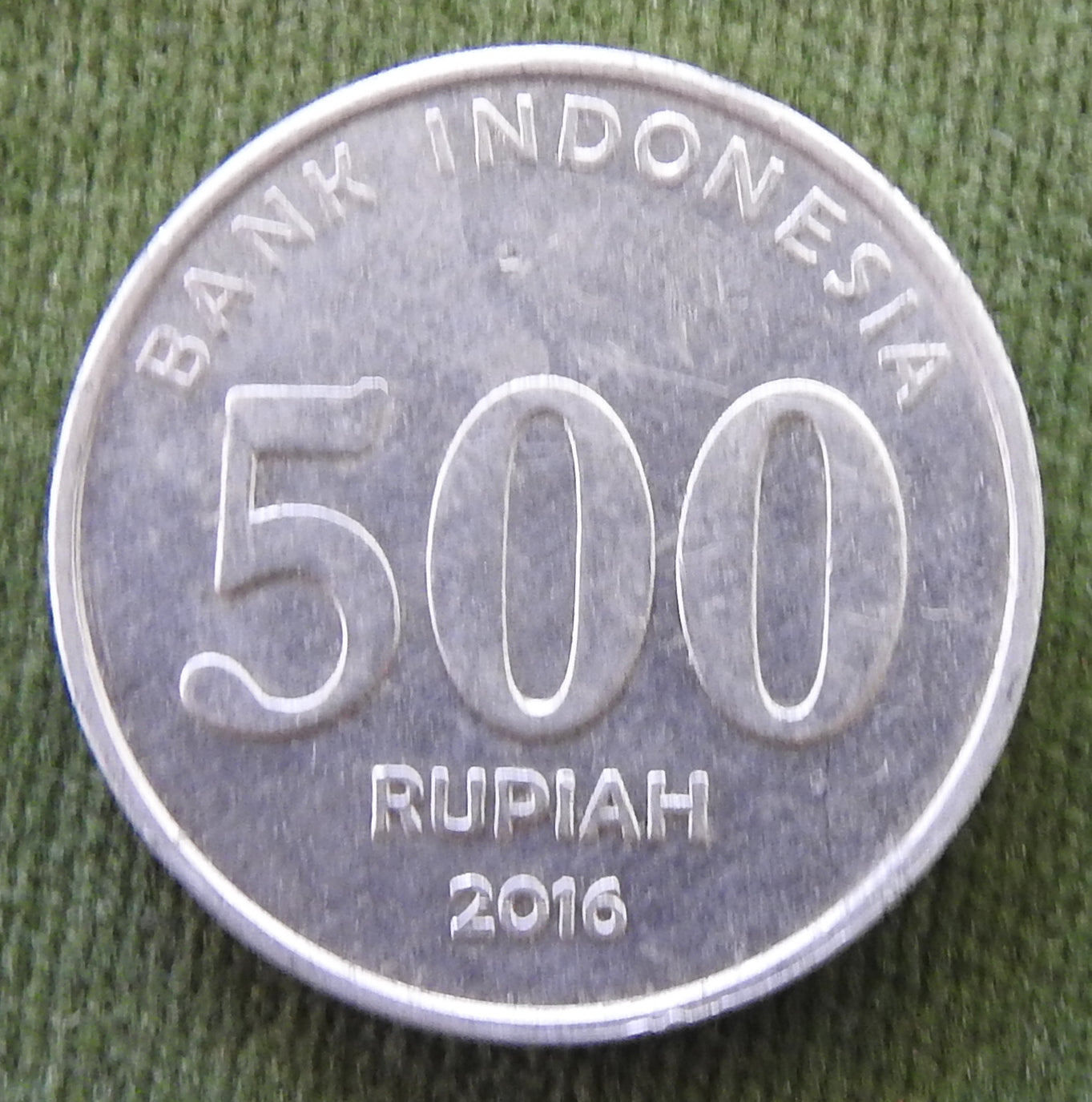 Indonesian 2016 500 Rupiah Coin