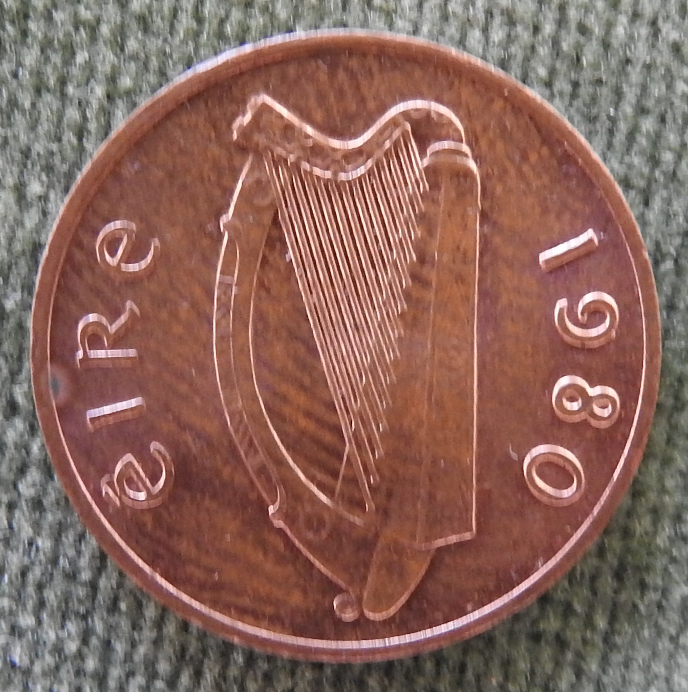 Ireland Eire 1980 1 Pence Coin