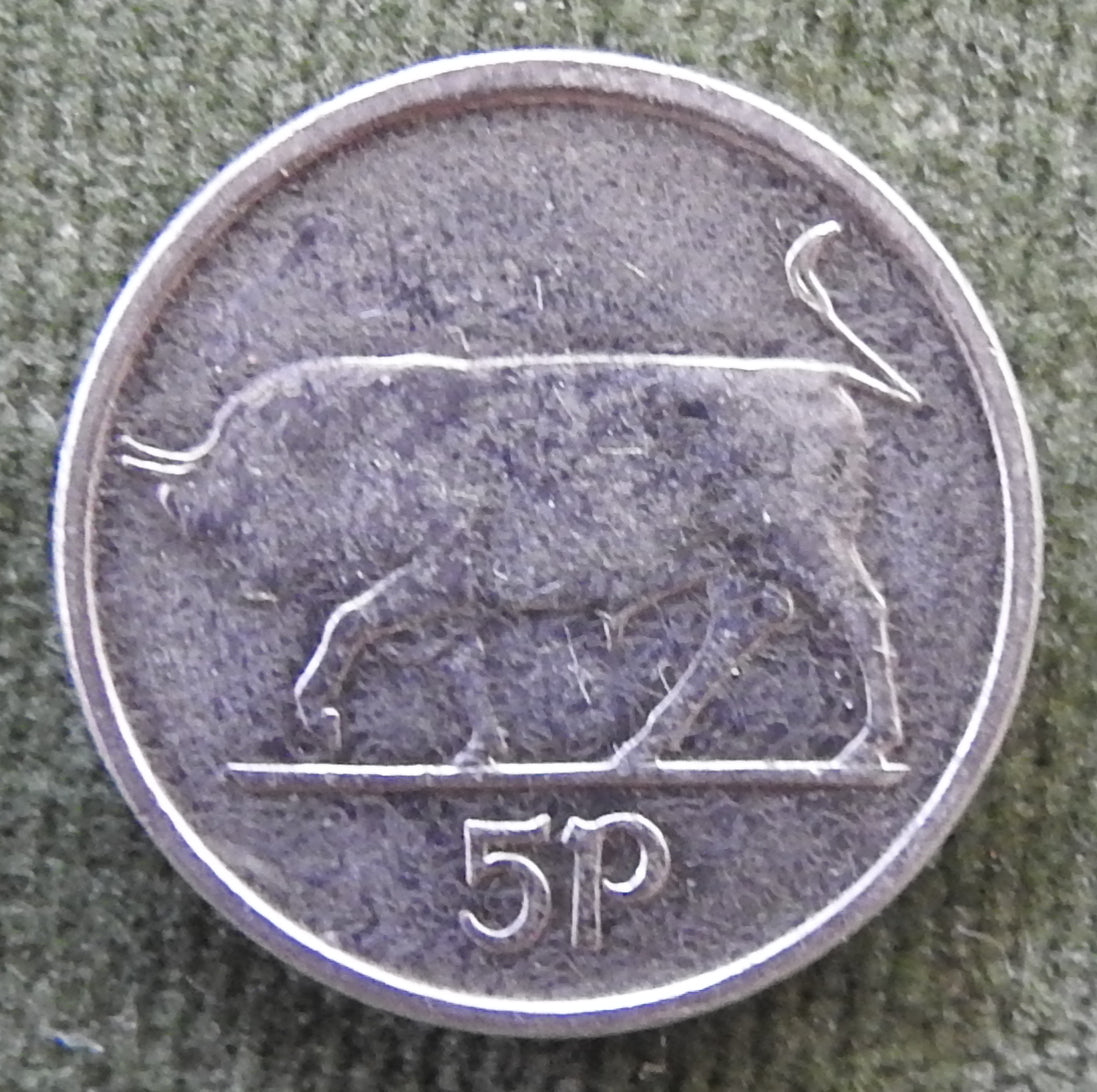 Ireland Eire 1994 5 Pence Coin