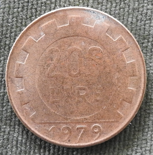 Italy 1979 200 Lira Coin - Circulated