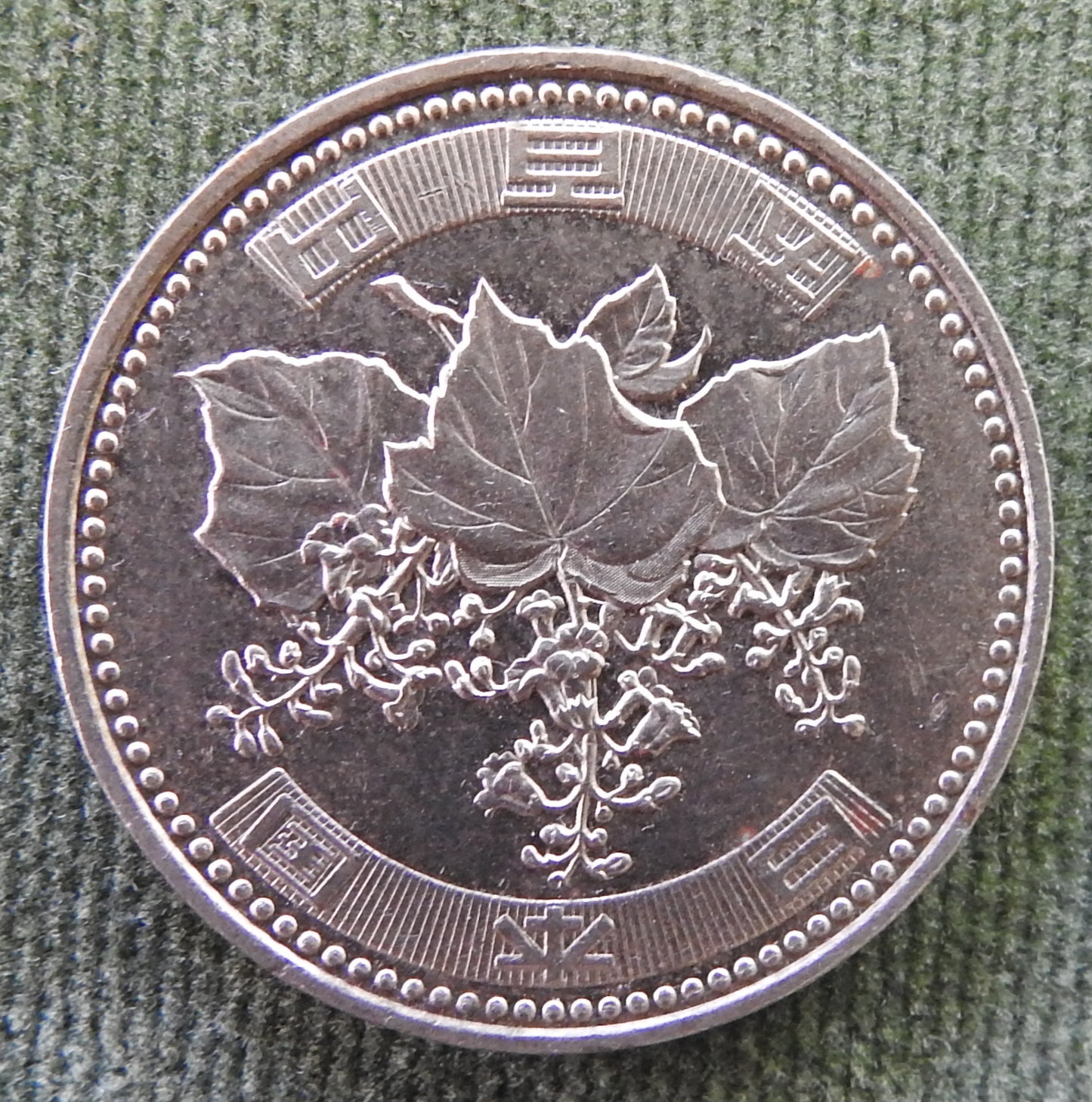 Japanese 2006 500 Yen Heisei Period Paulownia Plant Coin 18/2006/平成十八年