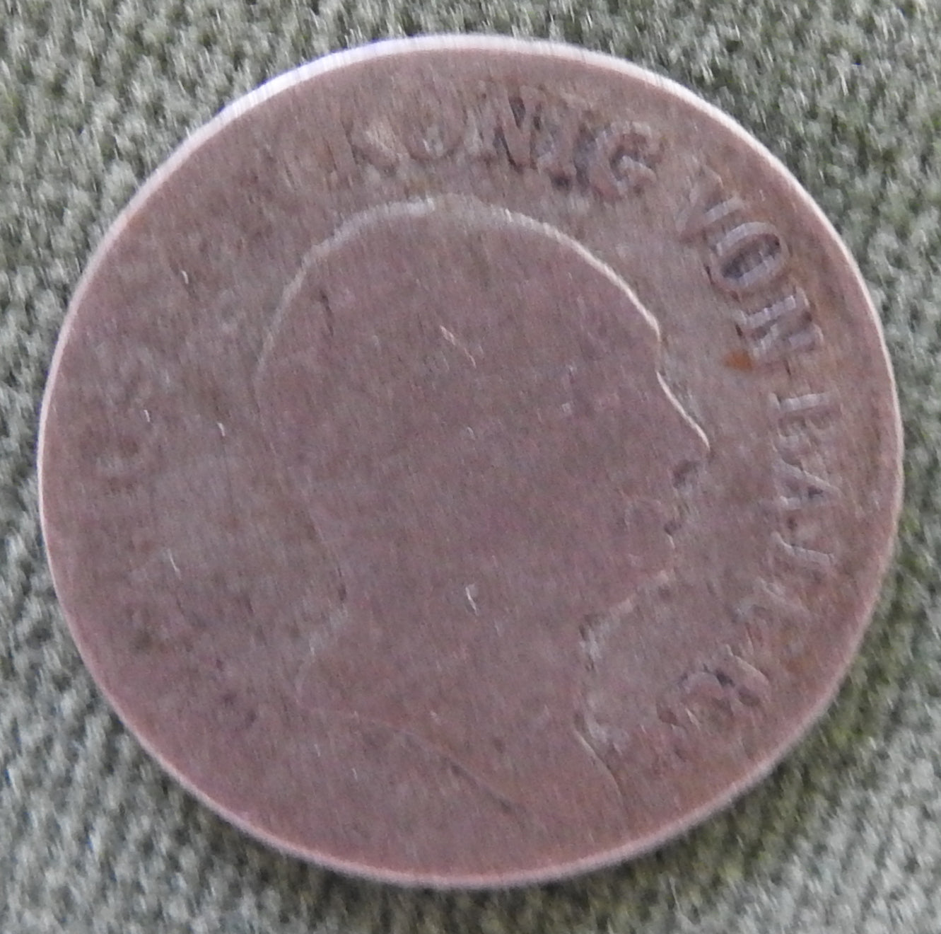 Kingdom of Bavaria 1813 6 Kreuzer Coin King Maximilian I Joseph
