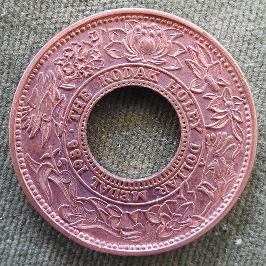 Australian 1988 Kodak Holey Dollar Medallion