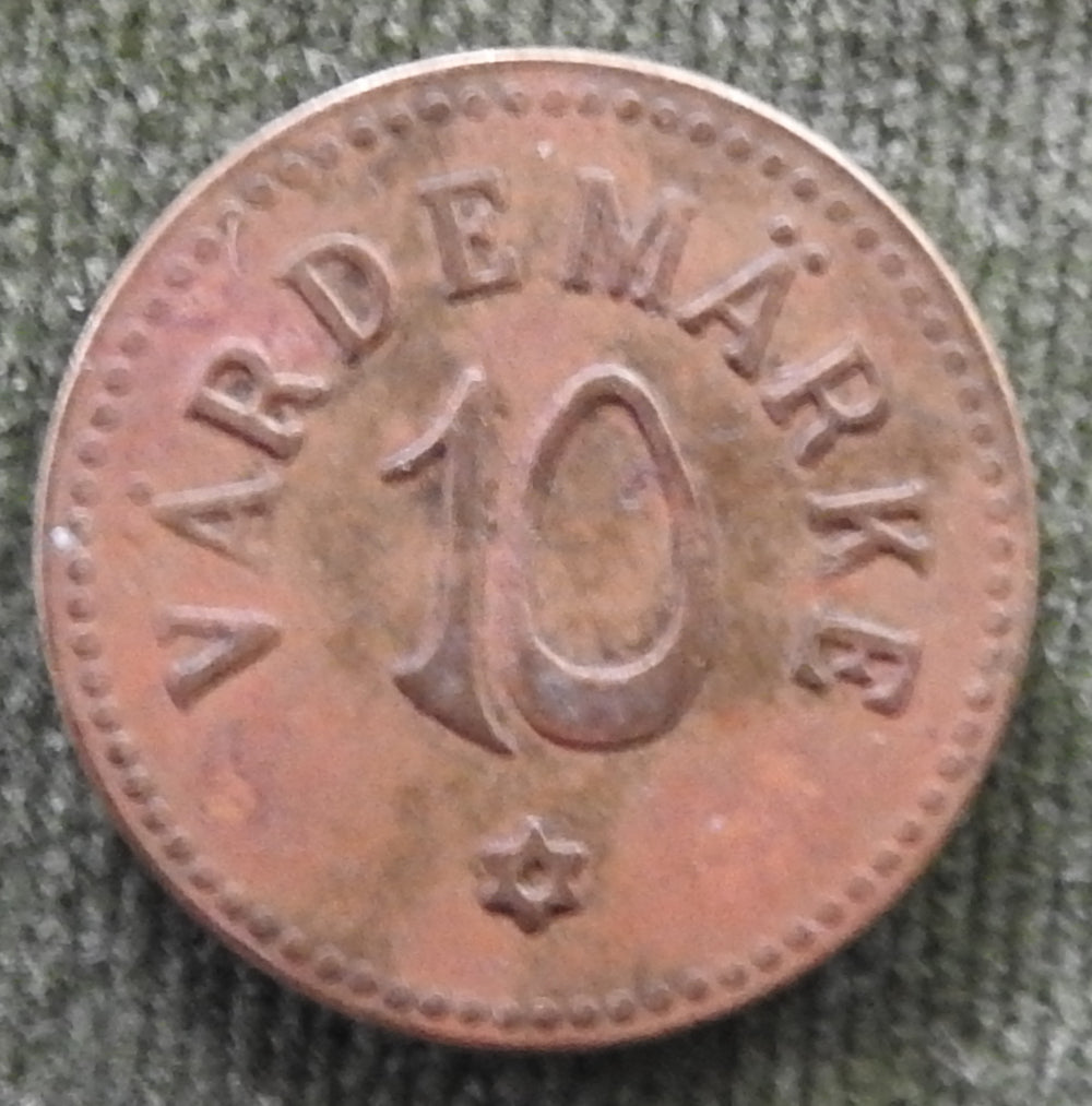 Liseberg Swedish Varden Marke 10 Ore Amusement Token