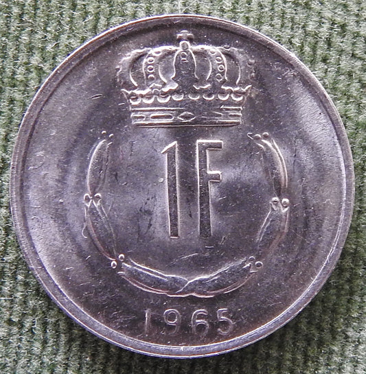 Luxembourg 1965 1 Franc Coin