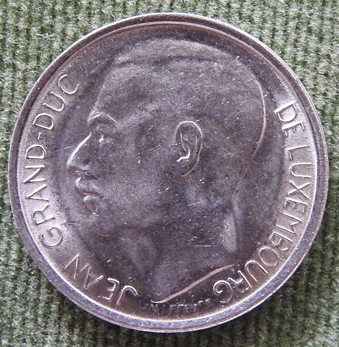 Luxembourg 1965 1 Franc Coin